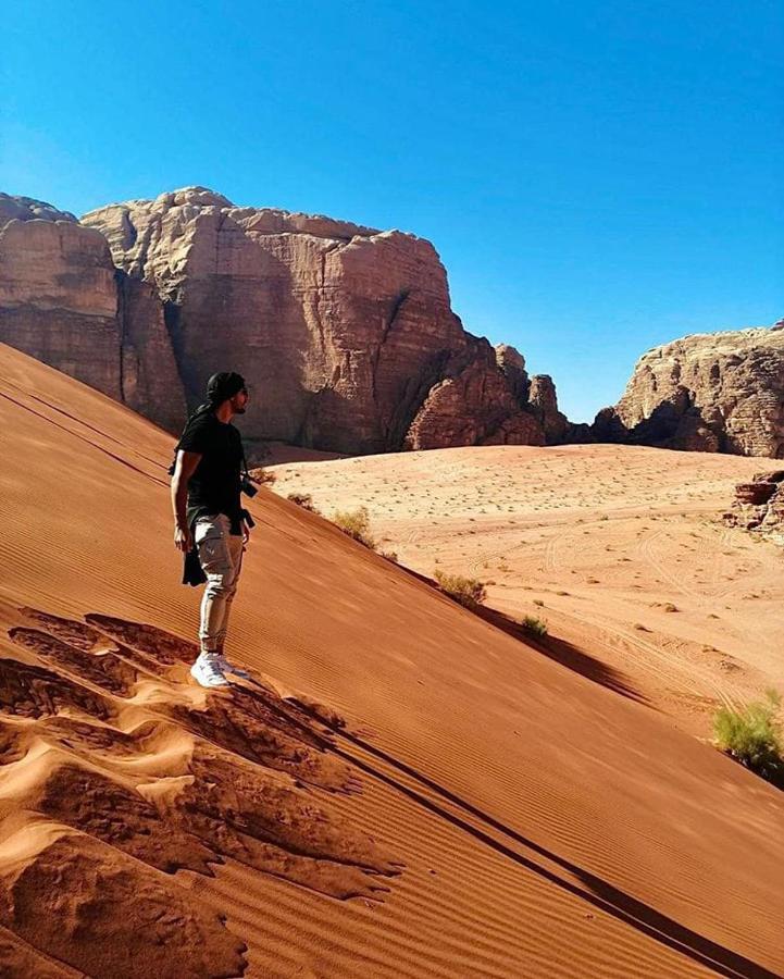 Bedouin Family Camp Hotell Wadi Rum Eksteriør bilde